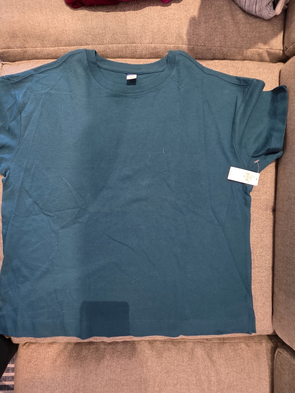 NWT Women's Old Navy Teal Crew Neck T-Shirt